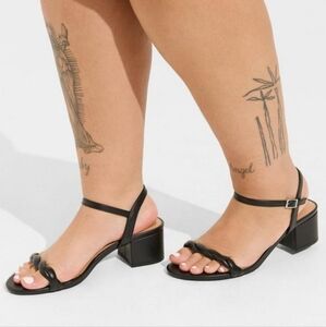 Torrid Braided Strap Block Heel
